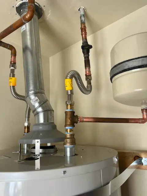 Water heater installation and plumbing repair in Northcrest